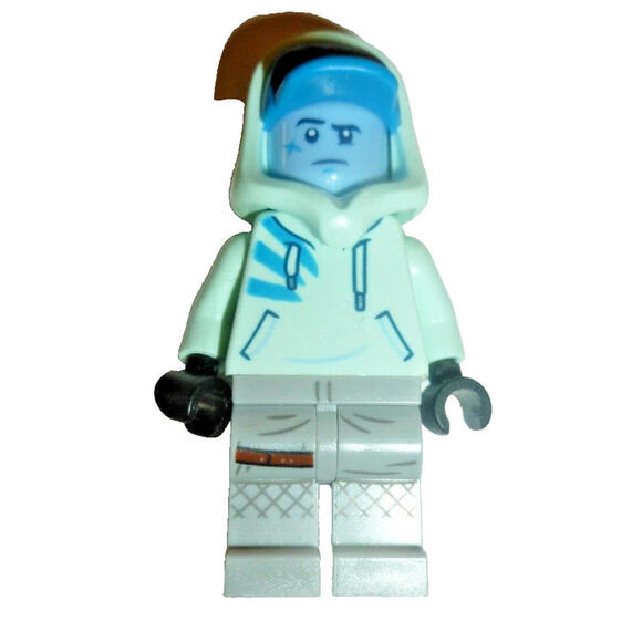 Lego Other - Jack Davids‎ Ghost Hidden Side 70427 LEGO Minifigure Hoodie Hat Figure  AUTH